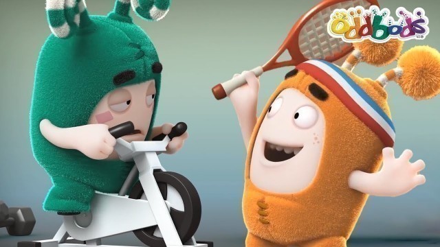 'Oddbods | New Year Fitness Bod | New Year Special Cartoon | Funny Cartoons For Kids'