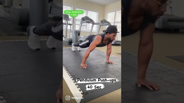 'Lose Man Boobs! 7 Minute Push-Up Exercise To Chisel Chest! #fitness #chest #shorts'