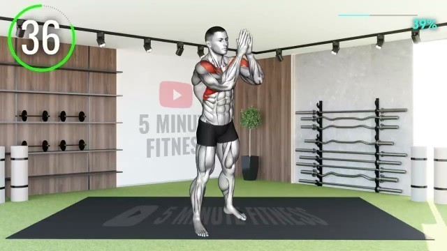 '5 mins exercise for man boobs problems'