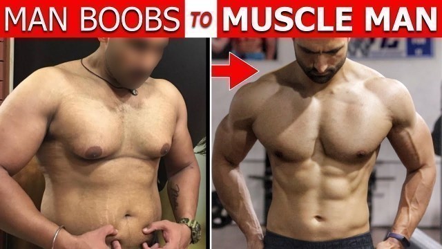 '3 Steps To Get Rid Of MAN BOOBS. Permanently Fix Chest Fat!'