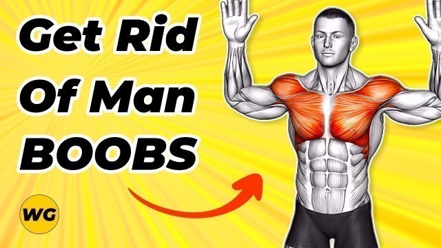 '5 MIN Chest Fat Burning Workout (Get Rid Of Man Boobs)'