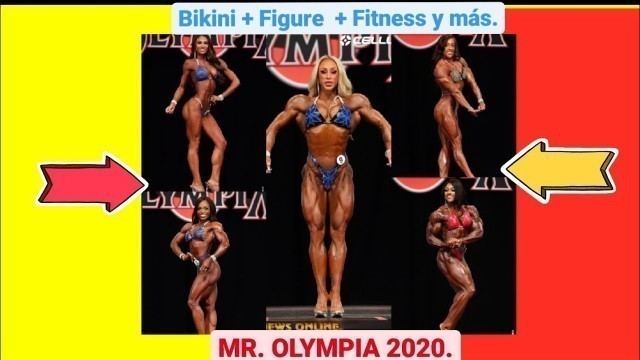 'Mr. Olympia 2020 Ganadoras Categorías + Bikini + Figure + Fitness + Women\'s Physique y Bodybuilding'