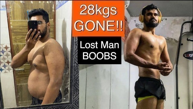 'KARTIK LOST MAN BOOBS EATING SOY DAILY | My Online Client Lost 28kgs in 16 Weeks!!'