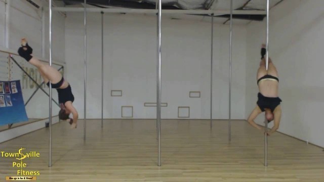 'Recycled Pole Party - Gold Routine'