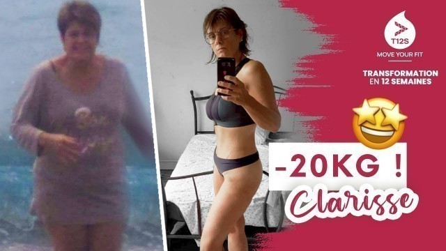 'Retrouver son bien-être grâce au sport : Clarisse a perdu -20kg grâce à T12S ! 