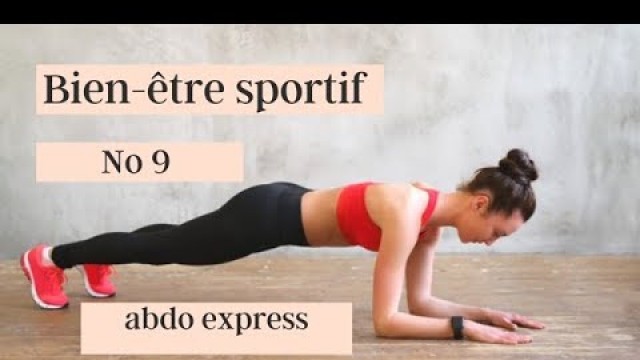 'Bien-être sportif No 9 : Sol abdo express 13’'