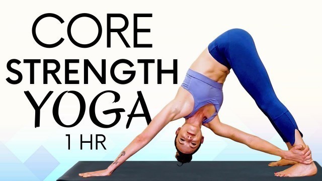 'Yoga for Weight Loss! Intermediate 1 Hour Yoga for Burning Belly Fat at Home!'