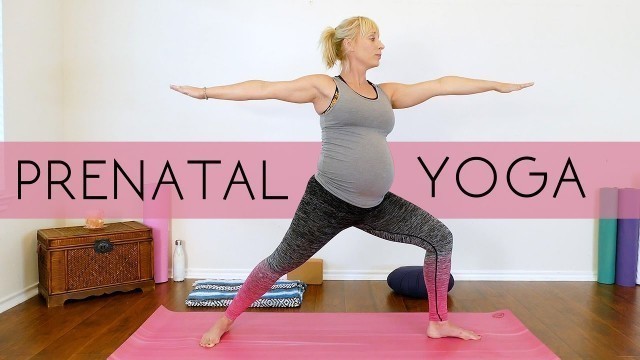 'Prenatal Yoga for Beginners, All Trimesters, Weight Loss & Flexibility for Healthy Moms'