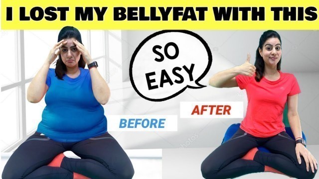 'No.1 Super Simple Yoga Exercise To Lose Belly Fat in 1 Week | Beginners Yoga Pose For Flat Stomach'