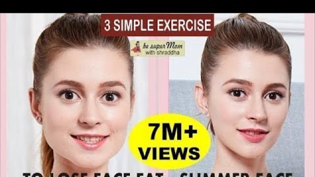 'TO LOSE FACE FAT/Slimmer Face/NO MORE CHUBBY CHEEKS | FACE YOGA | How to Reduce Face Fat'