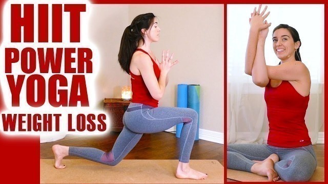 'Power Yoga HIIT Workout for Weight Loss | Personal Trainer Reveals How to Burn Fat FAST At Home'