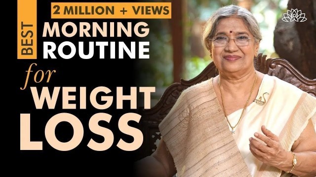 'Do you want to burn calories instantly? Follow this healthy morning routine | Dr. Hansaji Yogendra'