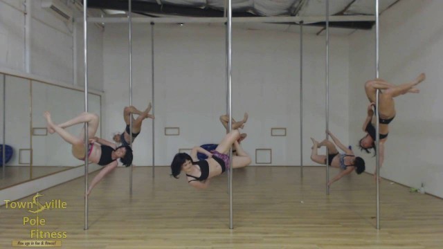 'Chandalier group routine - Australia pole party'