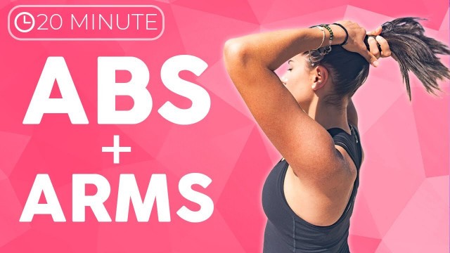 '20 minute Power Yoga for Weight Loss & Toning Abs & Arms  | Sarah Beth Yoga'