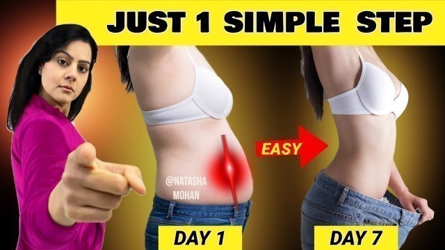 'Only One Super Simple Exercise To Lose Belly Fat in 7 Days | Try It Now & Thank Me Later'