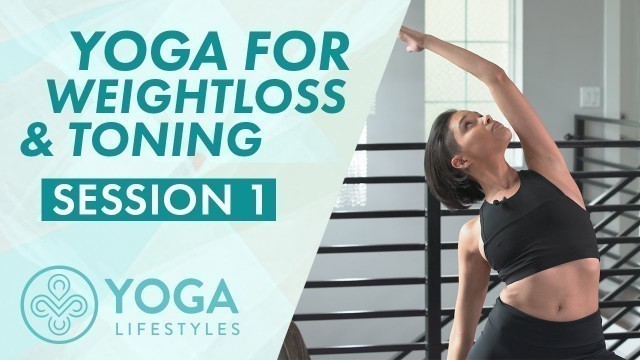 '25 Min Yoga for Weight Loss & Toning | Full-body with Yogiyue'