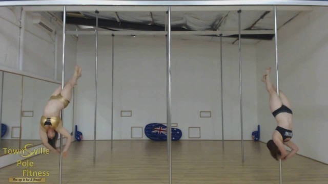 'Never tear us apart routine - Australia pole party'