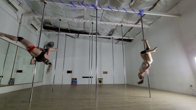 'Sarah & Bianca Advanced Pole Routine'