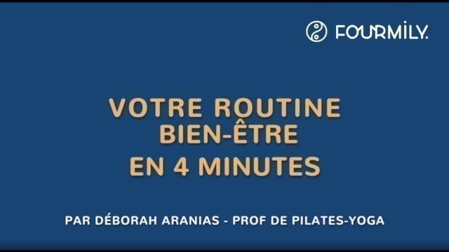 'Tabata - Votre routine forme et bien-être en 4 minutes chrono !'