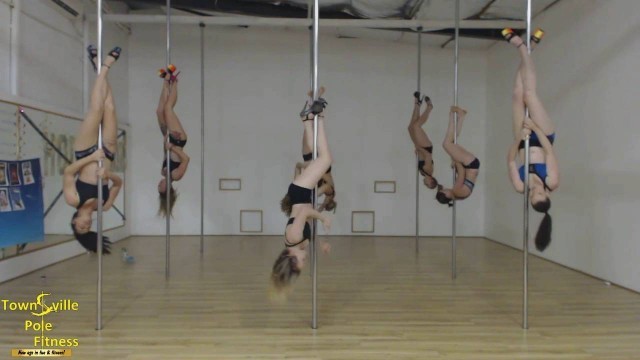 'Recycled Pole Party - Hills cover Routine'