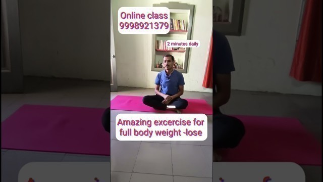 'Amazing excercise for weight-loss #yoga #fitness #weightloss #excercise #fatloss #workout #strength'