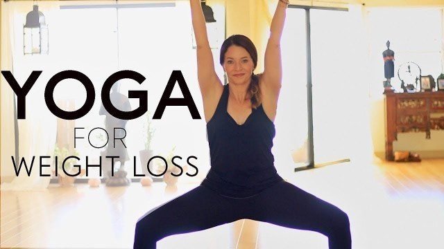 '45 Minute Hatha Yoga For Weight Loss (Total Body Workout)'