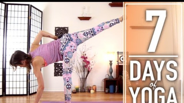 'Yoga For Weight Loss - 30 Minute Fat Burning, Total Body Workout. 3 of 7'