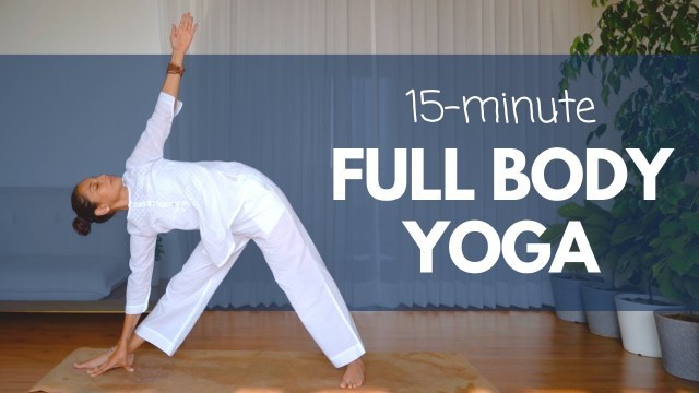 '15-Minute Morning Yoga Full Body Stretch | रोज़ सुबह के लिए 15 मिनट का योग'