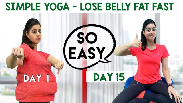 '5 Easy Weight Loss Yoga Poses For Flat Stomach For Beginners |  Best Yoga Asanas To Reduce Belly fat'