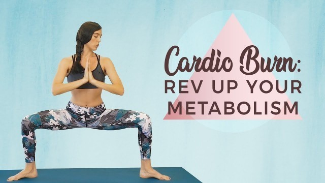 'Total Body Cardio Burn ♥ Yoga for Weight Loss & Metabolism, 30 Minute Workout, Power Class At Home'