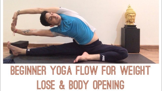 '1 Hour Beginner Yoga flow for Weight lose & Body opening with Grand Master Ajay'