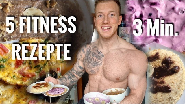 '5 FITNESS Frühstücks Rezepte - IN 3 MIN. - Schmale Schulter'