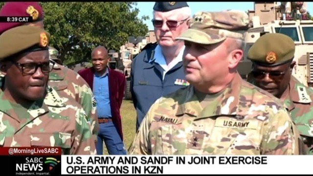 'SANDF, US Army in joint exercise operations in KZN'