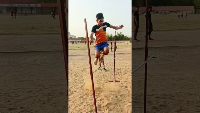 'high jump #jump #ssc #itbp #army #tranding #fitness'