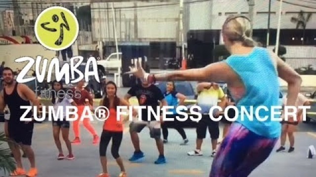 'Zumba® Fitness Concert with Aksana Pioneer Street Market Manila Philippines by HourPhilippines.com'