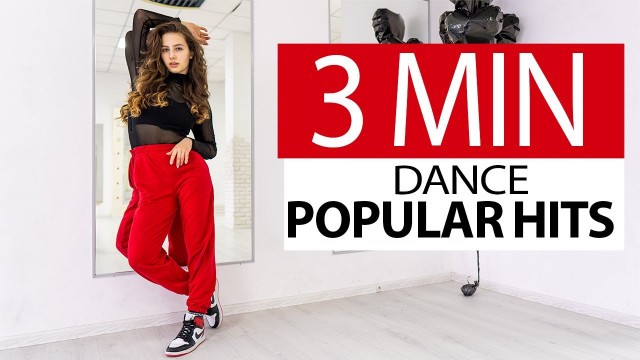 '3 MIN Dance training to popular hits. Dance Fitness'