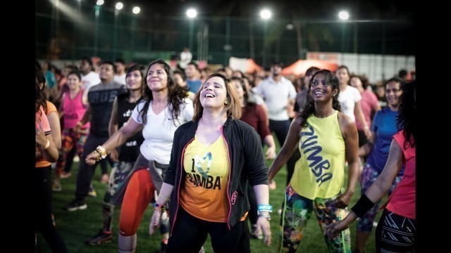 'Boomerang Fit | Zumba Dance Concert by Shwetambari Shetty | Bengaluru 2017'