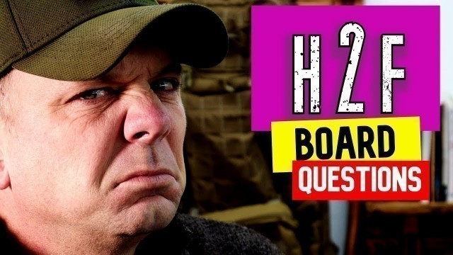 'Army Holistic Health & Fitness H2F Promotion Board Questions'