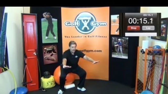 'Golf Fitness - GolfGym 3 Minute Workout Challenge Day 3'