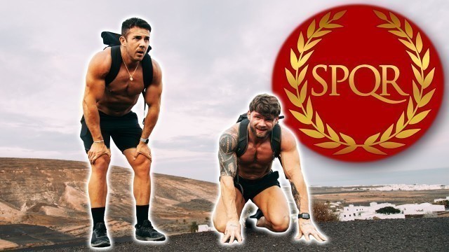 'Bodybuilders try the Roman Army Fitness Challenge...'