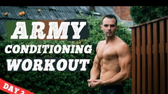 'Army Conditioning Workout - Old School Calisthenics'