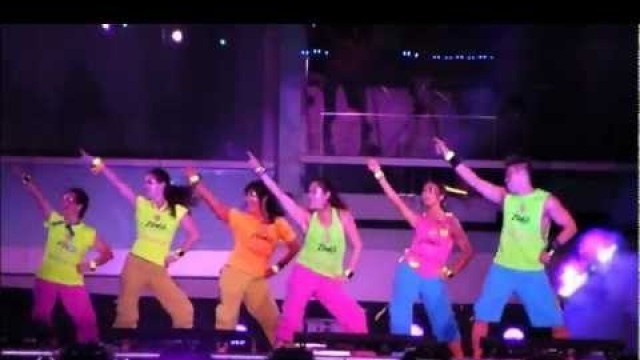 'Chingay 2013 Zumba Fitness Stage Performers'