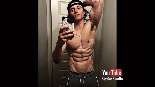 'Teen Bodybuilding Fitness Model Shredded Body Update Christian Culver Gettyfit Styrke Studio'