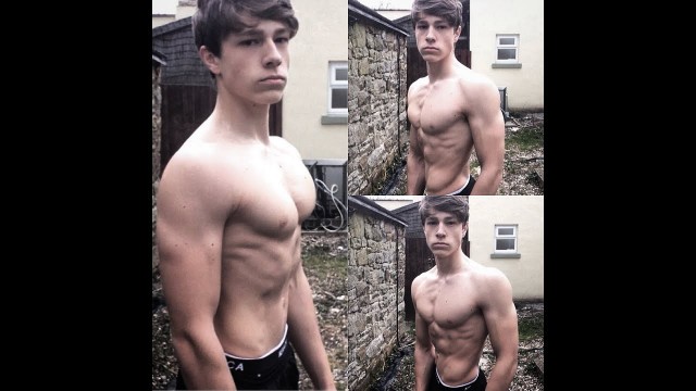 'Ethan Bird - Chest workout - Teen fitness model'