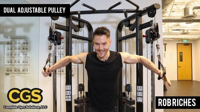 'Rob Riches - How to use the Complete Gym Solutions Dual Adjustable Pulley'