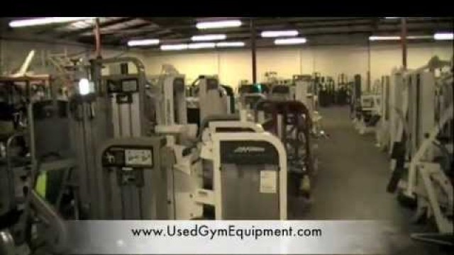 'used Life fitness Gym equipment factory refurbished tour of Remanufacturing machines'