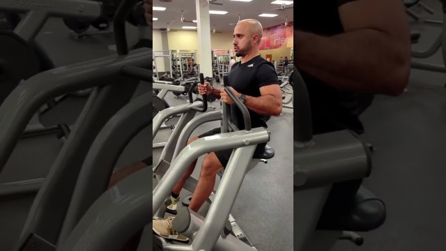 'Row Exercise On The Life Fitness Row Machine'