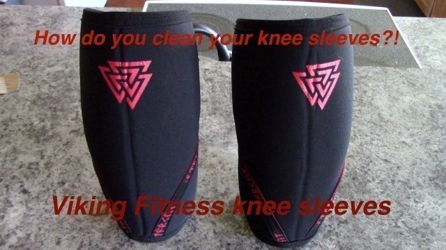 'How To Clean Your Compression Sleeves (Mine are Viking Fitness)'