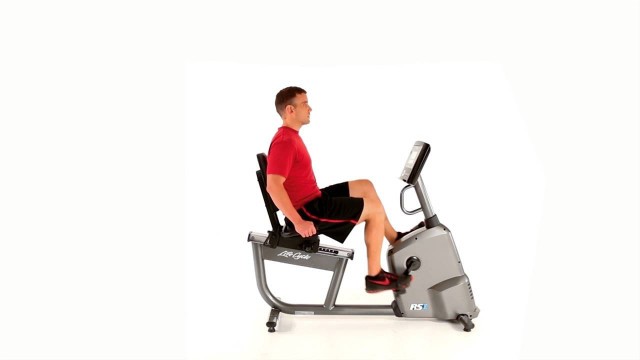 'Life Fitness RS1 Lifecycle Recumbent Bike'