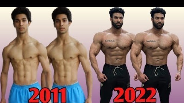 'Bhuwan Chauhan Transformation: From Skinny Teen to Muscular Fitness Model'